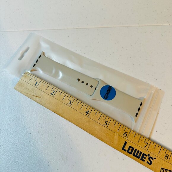 Set of 3 Smartwatch Wristbands 42/44mm M/L Silicone Replacement Straps - Picture 10 of 12